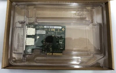 Fujitsu INTEL I350-T2 Dual Port 1GbE Ethernet Network Adapter PCI-E D3035-A11 - Image 1 of 4