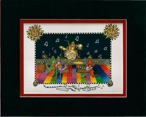 THE PEPPERS Jamie Hayes MATTED TO AN 8X10, SIGNED, NEW ORLEANS, BEATLES - Picture 1 of 1