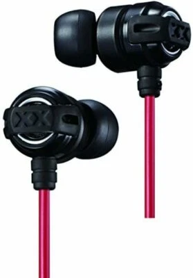 JVC XX HA-FX11X-BR nero e rosso - Immagine 1 di 4