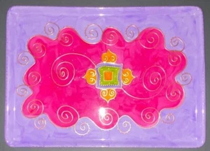 Limoges Vintage Porcelain Tray Hand Painted Soizick de la Bruguiere 13.75"x10" - Picture 1 of 5