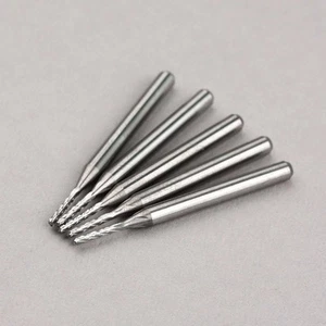 10 x 0.05" 1.2mm Carbide End Mill Engraving Bits for CNC/PCB Machinery - Picture 1 of 3