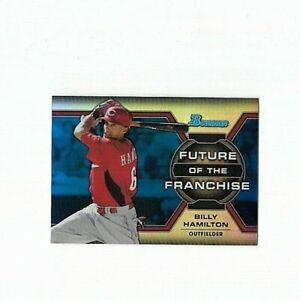 BILLY HAMILTON #179/250 SP BLUE PARALLEL RC 2013 BOWMAN FUTURE OF THE FRANCHISE