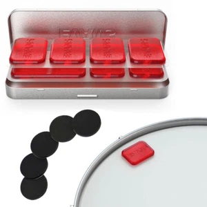 Evans EQ Pods almohadillas amortiguadoras para batería + keepdrum Damper Pads - Imagen 1 de 7