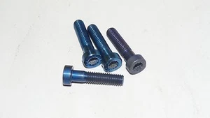 4 M5 x .8 x 22 mm Bicycle Aircraft Areospace Titanium Bolt Screw T25 Cheese Head - Picture 1 of 4