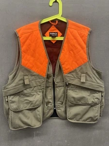Guide Series Hunting Tactical Field Vest Sz L Cargo Pockets Orange Tan - Picture 1 of 9