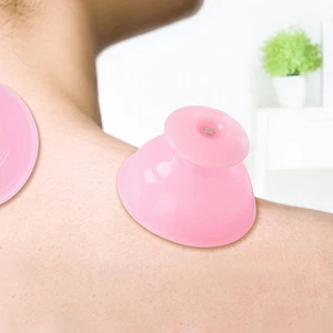 6PCS Thicken Silicone Vacuum Cupping Set Moisture Absorption Massage Cup - Picture 1 of 11