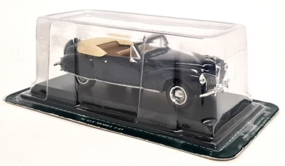 Atlas 1/43 - Lincoln Continental Cabrio Blue Diecast Model Car — 第 1/4 张图片