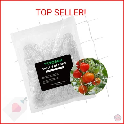 VIVOSUN Heavy-duty Polyester Plant Trellis Netting 5 x 15ft, 1 Pack - Image 1 of 2