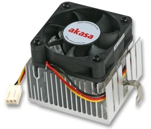AKASA - Penyejuk CPU Soket 370 Intel & Soket A AMD untuk AMD Athlon XP & Penti - Picture 1 of 1