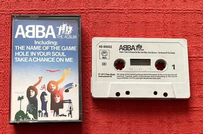 ABBA - CASSETTE TAPE - ABBA THE ALBUM - Image 1 of 4