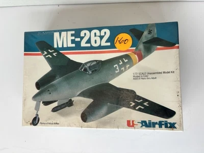 USAirfix ME-262 1979 SEGUNDA GUERRA MUNDIAL kit modelo alemán escala 1/72 #10040 nuevo stock antiguo Foto 1 de 4