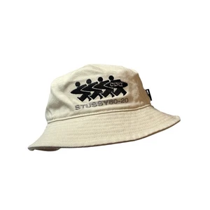 Stussy Comme Des Garçons CDG Canvas Bucket Hat - Size L/XL - Picture 1 of 9
