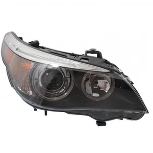 For BMW 5 Series Sedan 2004-2007 Headlight Headlight Passenger Side - Picture 1 of 4