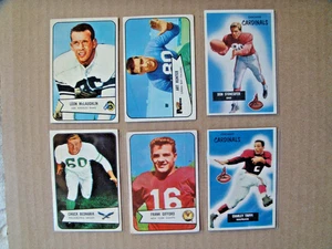 1954 1955 Bowman Football vintage lot Frank Gifford Bednarik Charley Trippi #139 - Picture 1 of 2