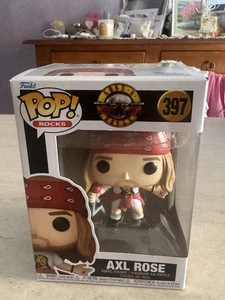 Funko Pop n.397 Guns N’Roses Axl Rose 2023 nuovo in box da collezione - Picture 1 of 9