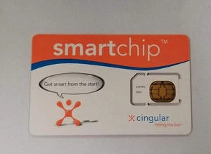 Vintage Cingular 64K Smartchip NEW Full '04 Collectible ft Jack "Get Smart" 🍉 - Picture 1 of 3