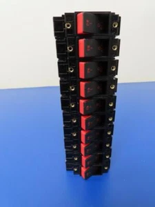 Carling Tech C11-B0-34-640-131-E Circuit Breakers 40A ONE POLE FLAT ROCKER RED - Picture 1 of 2