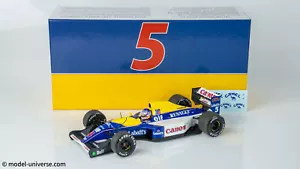 1:18 Williams Renault FW14B #5 Nigel Mansell Campeón del Mundo de F1 1992 - Limitado... - Imagen 1 de 22