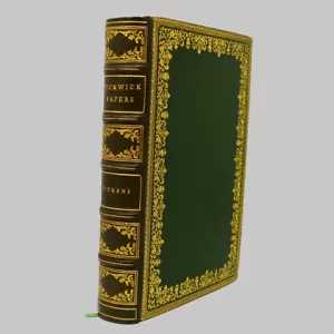 Charles Dickens Fine Binding The Posthumous Papers of the Pickwick Club 1944 - Picture 1 of 4