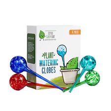 LGL Plant Watering Globes. Self Watering Planter Inserts Made from Hand-Blown...