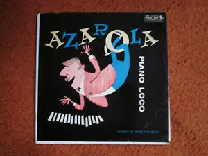Azarola y Su Piano Loco LP Toreador Records rare 1950 Fine condition - Picture 1 of 6