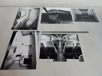 RACCOLTA 5 FOTOGRAFIE BUS PULLMAN VINTAGE IVECO ORLANDI DOMINO 1986 - Immagine 1 di 4