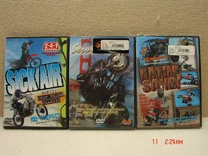 *3-DVDs - New - Eatin', Servin' it Up and Sick Air - Picture 1 of 2