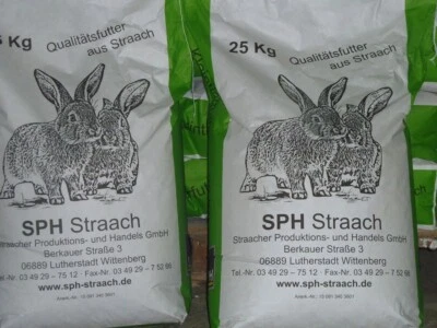 Kaninchenfutter mit Kokzi Pelletsform  25 kg Sack   - Bild 1 von 2