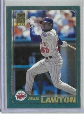 2001 Topps #213 Matt Lawton Minnesota Twins - Image 1 of 2