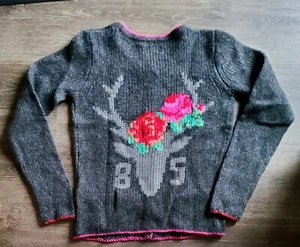 Grace 💖 Wunderschöne, kuschelige Strickjacke Gr. S Anthrazit - Bild 1 von 4