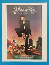 Richard Pryor - Live On The Sunset Strip - Original 1982 Movie Print Ad [2]