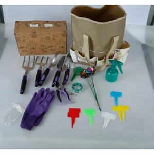 31Pcs Garden Tools Set Non-slip Miniature Planting Tool Portable Small weuAz - Picture 1 of 11