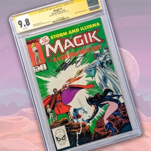 Magik #1 Marvel Comics CGC Signature Series 9.8 Signed Chris Claremont - Picture 1 of 3