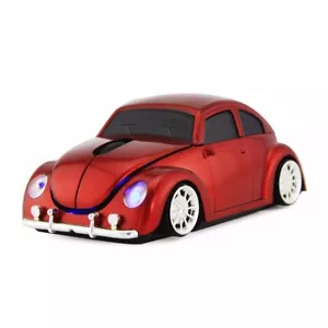 2.4G Red classic fans club VW beetle car wireless mouse Mice for pc Xmas gift - Picture 1 of 31