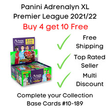 Panini Adrenalyn XL Premier League 2021/22 Base Cards #10 - #189