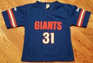 Vintage Youth New York Giants #31 Size Small (S) Franklin Jersey - Picture 1 of 5