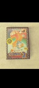 SONIC THE HEDGEHOG 2 NOT FOR RESALE SEGA GENESIS BOX + GAME CARTRIDGE, No Manual - Picture 1 of 3