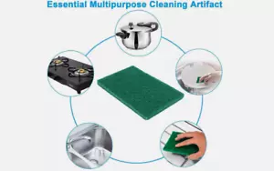 10 Stück Posten Scheuerpads Mittelschwer Zuhause Küche Haushalt Geschirr Schrubber - Bild 1 von 3