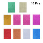 10 feuilles de papier papier papier paillettes scintillantes colorées pour projets de bricolage et décoration de fête