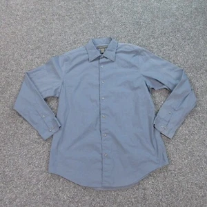 Camisa Banana Republic Para Hombre Extra Grande Gris Elastizada Clásica Abotonada - Imagen 1 de 18