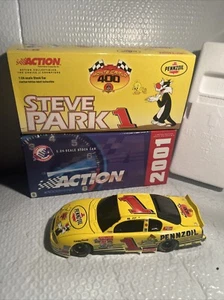 Steve Park #1 Pennzoil Looney Tunes Tweety Bird Autographed 2001 Chevrolet M.C. - Picture 1 of 13