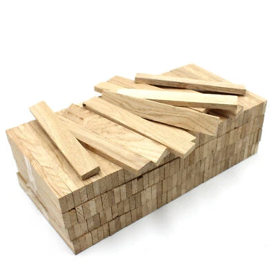 Holzleisten aus Eiche Bastelklötzchen Klötzchen Holzleiste Bastelholz Holzstab - Bild 1 von 4