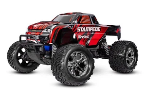 Traxxas 1/10 Stampede 2WD RC Monster Truck RTR - Red - Picture 1 of 6