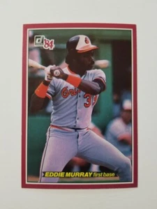 EDDIE MURRAY 1984 DONRUSS ACTION ALL STARS #50 BALTIMORE ORIOLES - Picture 1 of 2