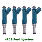 Efficiency Boost 4Pcs Fuel Injectors for Toyota For Prius For Lexus CT200h