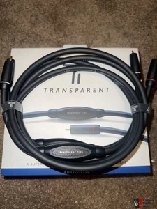 Transparent Audio Plus RCA Interconnects 1.5 metre 6 Generation Boxed Immaculate - Picture 1 of 5