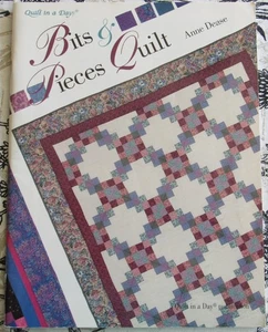 Bits & Pieces Anne Dease Quilt in a Day Pattern Book 1994 FAST & EASY ALL SIZES - Bild 1 von 5