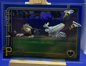 2025 Topps Serie 2 - Jack Suwinski - Bordo Blu /150 #439 Pittsburg Pirates - Foto 1 di 2