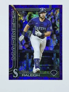 2025 Topps Serie 2 Cal Raleigh #603 155/250 Foglio Viola - Foto 1 di 2