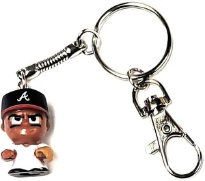 Atlanta Braves Teeny Mates Keychain Tag Along Figure Teenymates Baseball - Picture 1 of 1